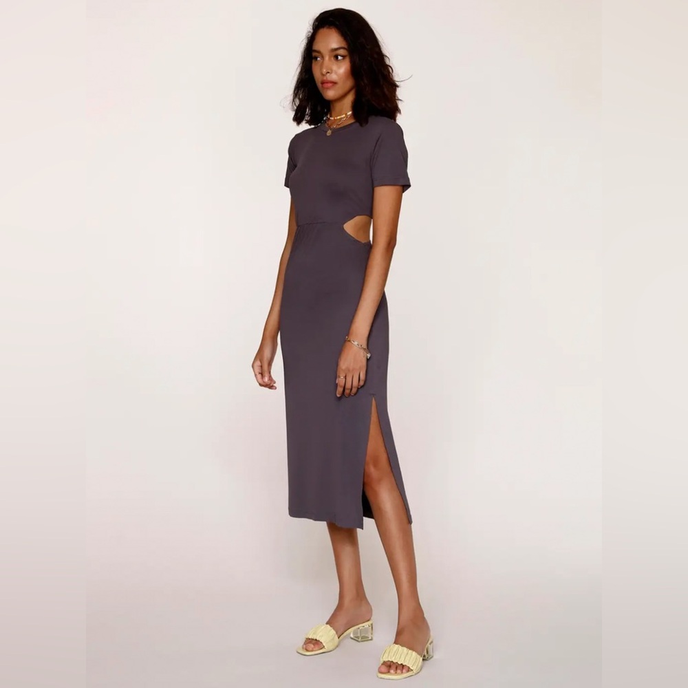 Heartloom Bosca Midi Dress with Side Cut-Outs
